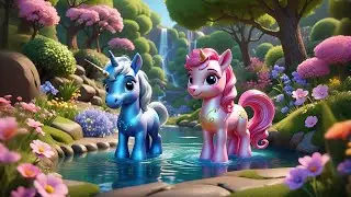 Two Baby Unicorns Sparkle Bright | Magical Unicorn Song for Kids | Nursery Rhymes and Fantasy Songs