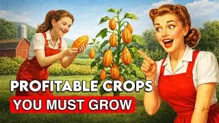 Most PROFITABLE Crops That Will Make You A MILLIONAIRE!