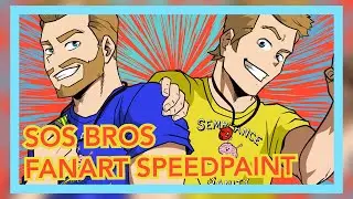 Semblance of Sanity Bros Fanart// Speedpaint