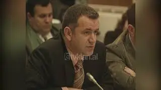 Aleksand&euml;r Frangaj dhe Dritan Hoxha n&euml; Komisionin e Medias p&euml;r an&euml;tar&euml;t e KKRT-s&euml; - (23 Shkurt 2006)