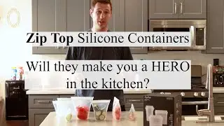 Zip Top Silicone Containers: Unboxing and Review