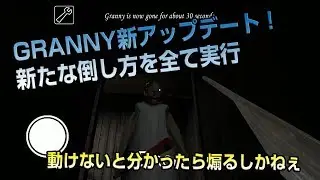 【GRANNY】(2018/6/3)イカれたババアが住む家から脱出せよ！かくれんぼホラーゲーム　アップデートを試す！