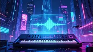 Neon Faultline | Futuristic Synthwave | Cyberpunk Ambience | 120 BPM No Vocals