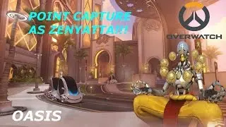 Overwatch Point Capture as Zenyatta