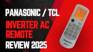 Panasonic & TCL Inverter AC Remote Control Functions | Full Button Guide Explained 2025 #PanasonicAC