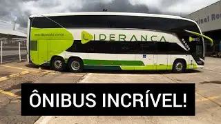 QUE ÔNIBUS MARAVILHOSO!! CONHEÇA O NOVO MARCOPOLO G8 DD | VIAÇÃO LIDERANÇA