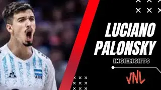 Luciano Palonsky HIGHLIGHTS | Brazil 🇧🇷 🆚 Argentina  🇦🇷 | Men's Volleyball VNL 2024