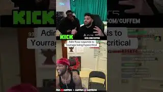 Adin Ross responds to Yourrage being hypocritical&nbsp; #cuffem #adinross #yourrage #fyp