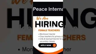New teaching jobs in Multan #teaching #jobs #multan