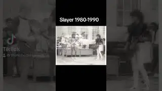 Classic Slayer 1980-1990 #metal #thrashmetal #heavymetal #slayer #big4