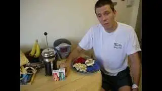 Breakfast day after hernia surgery!