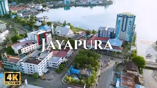 Jayapura, City in Papua Indonesia 🇮🇩 By Drone #jayapura #papua #indonesia