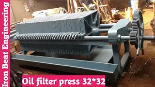 Oil Filter Machine  - Making Oil Filter  - Cooking Oil Filter Machine - 32*32 Oil Filter Machine