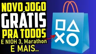 LIBEROU +JOGO NA FAIXA DE GRA&Ccedil;A OFICIAL PS STORE PLAYSTATION! P/T0D0S e NIOH 3, Marathon E+