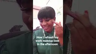 Soft makeup refresh at work amateur #shortvideo #shorts #makeup #workout