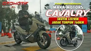 Impresi Perdana Jajal Motor Listrik Maka Cavalry | FIRST IMPRESSION