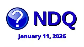 26-01-11 NDQ 2026 (Round One)