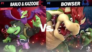 Newjabes Bi-Weekly #18 - Alliandre (Banjo Kazooie) Vs. BigV (Bowser) - Winner Round 2
