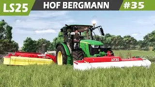 LS25 | Mähen Deluxe 🌾🔥 #35 | Hof Bergmann | LANDWIRTSCHAFTS-SIMULATOR 25