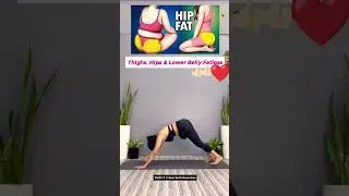 Thigh Hip & Belly Fat: How To Lose It All! #shorts #trending #health #workout #fitness #yt #yoga