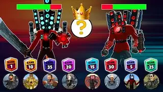 Skibidi Toilet Tournament Brawl Stars Rank Up with HEALTHBARS