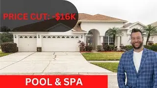 Inside a Tampa Florida Pool Home As Price Reductions Ramp Up in 2023 Housing Market