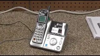 AT&T E5914B 5.8 GHz Cordless Phone | Initial Checkout