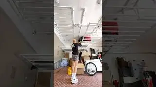 #automobile #garageequipment #ceilingstorage #diy #garagedoorsandmore #diygarage #home #garageband