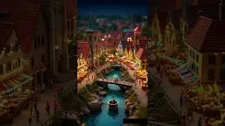 HOPE ! Mesmerizing Timelapse of Beautiful Miniature town, Destruction to love #cute #asmr #church