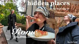 Things that you didn't know about Rome and the Dolce Vita What to do in Rome in 2025 Italy Vlog 