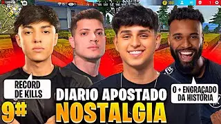 ESSE DI&Aacute;RIO APOSTADO FOI O MAIS ENGRA&Ccedil;ADO DA HIST&Oacute;RIA! MANOMAX FEZ RECORD DE KILLS! NOSTALGIA #9
