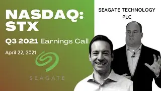 NASDAQ: STX Stock | Seagate Technology PLC Q3 2021 Earnings Call