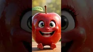 Funny Cartoon Apple Character | Cute & Hilarious Animation#funny #cartoon #funnyshorts