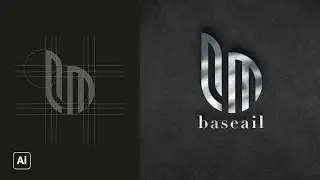 Grid Letter LOGO Design | bm Logo Design