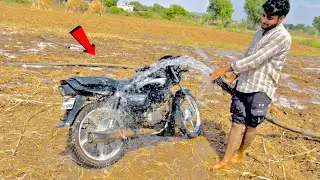 कीचड़  मे भारी 💦OFF Roading And Splendor Plus Bike 