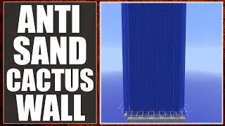 Minecraft Factions: Cactus Wall [Best Anti-Sand Wall!] [Anti-Hybrid & Sand Stacker!] [Tutorial] 1.8