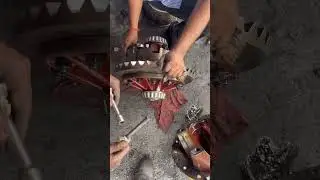 FRONT AXLE DISMANTLE JOB #axle #viral #video #reels #status #working #loader #wheelloader # #tiktok