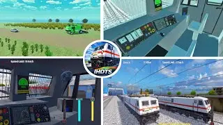 Indian Heavy Duty Train Simulator 😱 | Unity Game Engine | Alpha Testing Gameplay 🔥