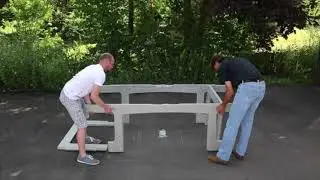 Maillith Tischtennisplatten aus Polymerbeton &ndash; Outdoor Tischtennis made in Germany