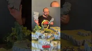 Создавайте лучшие поля сражений с помощью модульных холмов! #warhammer #terrain #wargaming