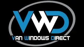 VWD SE Sliding Window - Transit Rear Cargo Door Half-Slider - Van Windows Direct