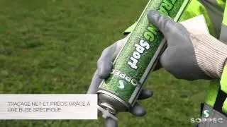 SOPPEC - TRACING SPORT : Multisport grass fields aerosol line marker