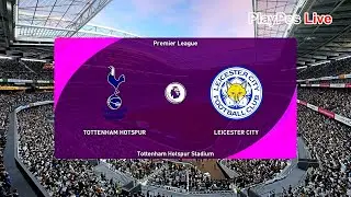 PES 2021 - Tottenham Hotspur vs Leicester City - Full Match & Goals - Gameplay PC