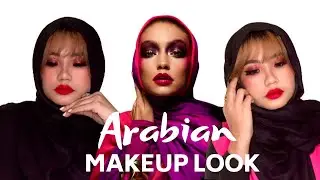 ARABIAN MAKEUP LOOK || Dada & Destiny's World #Beginner #Makeup #Transformation