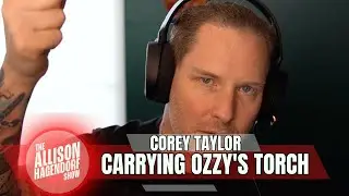 COREY TAYLOR - Carrying Ozzy's Torch - The Allison Hagendorf Show