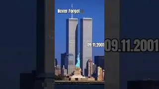 Never Forget 9/11/2001 #worldtradecenter #twintowers #youtubeshorts #tragedy