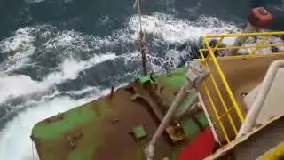Pethai cyclone effect in kakinada sea