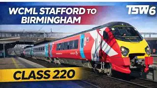 Train Sim World 6 | Class 220 Voyager in New CrossCountry Livery | WCML