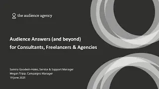 Audience Answers (and beyond) for Consultants, Freelancers & Agencies