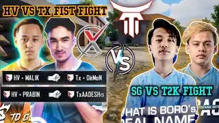 High Voltage  Fista Team Xtreme || Skylightz Gaming vs Team T2K ||🔥😱